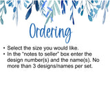 Personalized Decals - Back to School, Day Care, Summer Camp