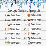 Personalized Decals - Back to School, Day Care, Summer Camp