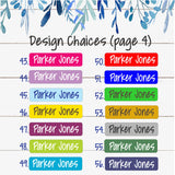 Personalized Decals - Back to School, Day Care, Summer Camp