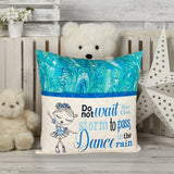 Dance In The Rain Reading Pillow
