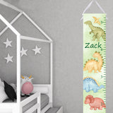 Personalized Dinosaur Growth Chart