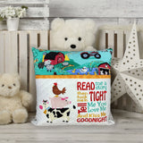 Farm Animals Reading Pillow - Personalized