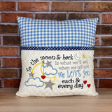 Reading Pillow With Pocket - Nursery Theme