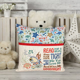 Ocean Reading Pillow With Pocket
