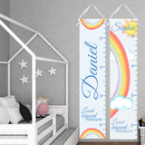 Personalized Growth Chart - Rainbow Design