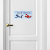 Personalized Name Sign - Airplanes Design