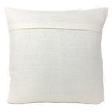 Birth Statistics Pillow - Embroidered Teal Elephant Design