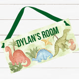 Personalized Dinosaur Name Sign