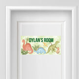 Personalized Dinosaur Name Sign