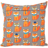 Fox Reading Pocket Pillow