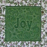 Hope Joy Peace Embroidered Wall Hanging