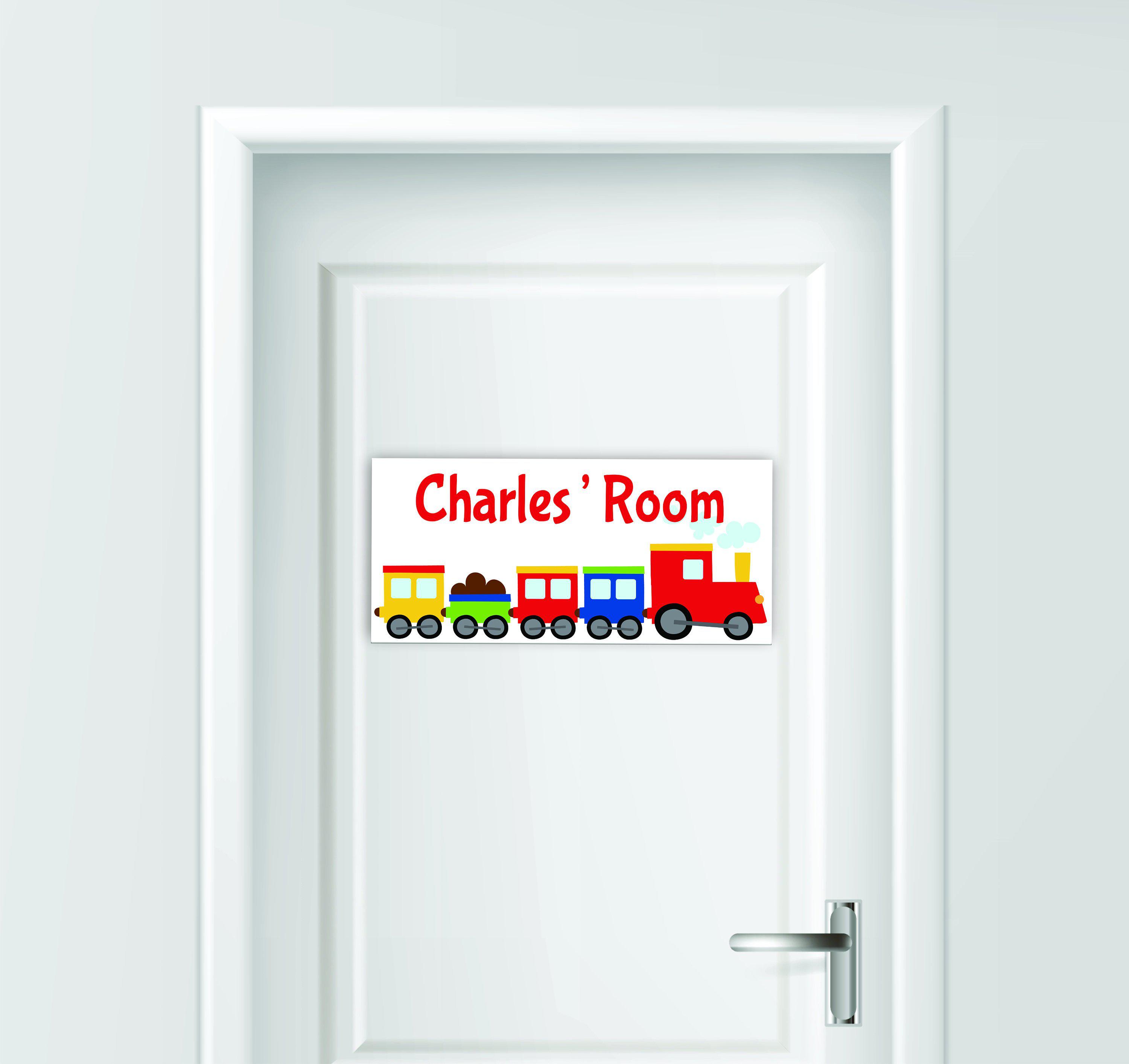 Personalized Name Sign - Train