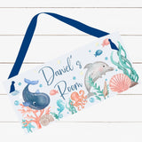 Personalized Name Sign - Under The Ocean