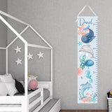 Under the Ocean Growth Chart - Personalized height Ruler