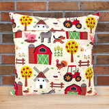 Tractor Reading Pillow - Personalized