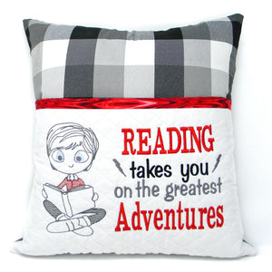 Reading Pillow for Boys - Adventure