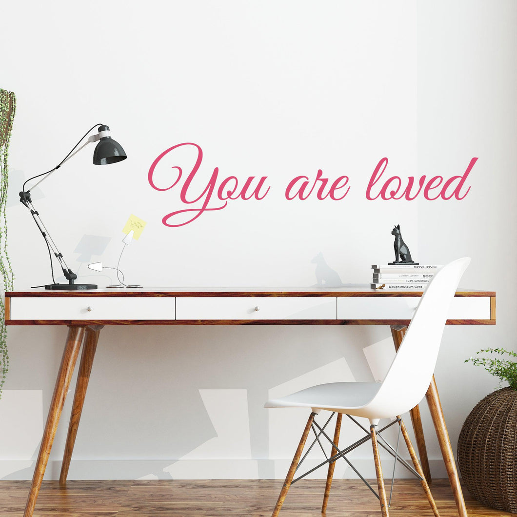 Vinyl Wall Decal - You Are Loved