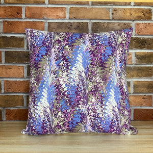 Violet Reading Pillow With Pocket