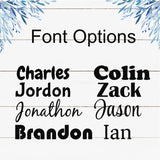 Personalized Name Sign - Sports Design