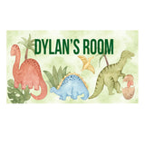 Personalized Dinosaur Name Sign