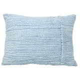 Dream Big Embroidered Throw Pillow - Blue