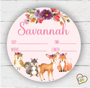 Forest friends birth stat sign