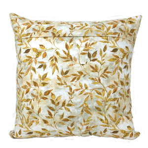 Christian Reading Pillow With Pocket - Gold And Brown Design