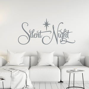 Christmas Wall Decal - Silent Night