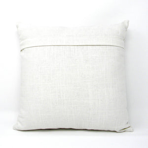 Embroidered Thanksgiving Pillow - A Grateful Heart is a Happy Heart
