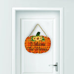 Personalized Pumpkin Door Sign