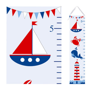 Growth Chart - Nautical Design