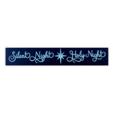 Silent Night, Holy Night - Carved Christmas Décor