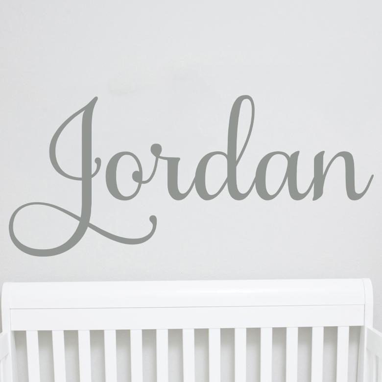Grateful Heart Designs Wall Decal Vinyl Name Wall Decal - Girl or Boy