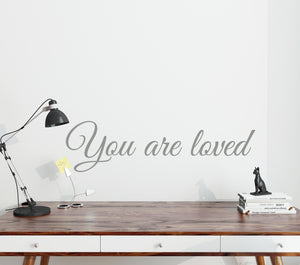 Vinyl Wall Decal - You Are Loved-Wall Decal-Grateful Heart Designs