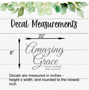 Personalized Wall Decal - Name & Initial